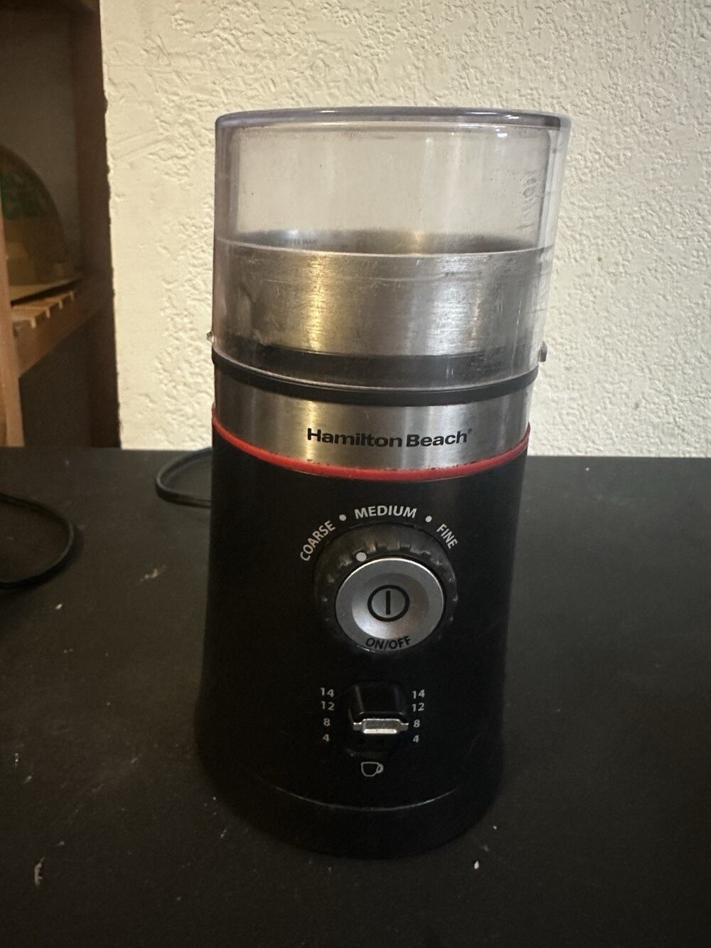 Hamilton Beach 80393 10oz Electric Coffee Grinder - Black